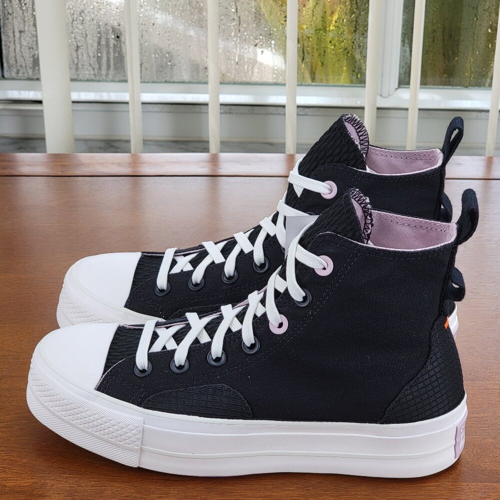 Converse Women's CTAS Lift Hi Platform Future Utility 572420C Black Multi Sizes - Picture 5 of 12